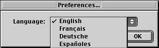 Preferences Dialog